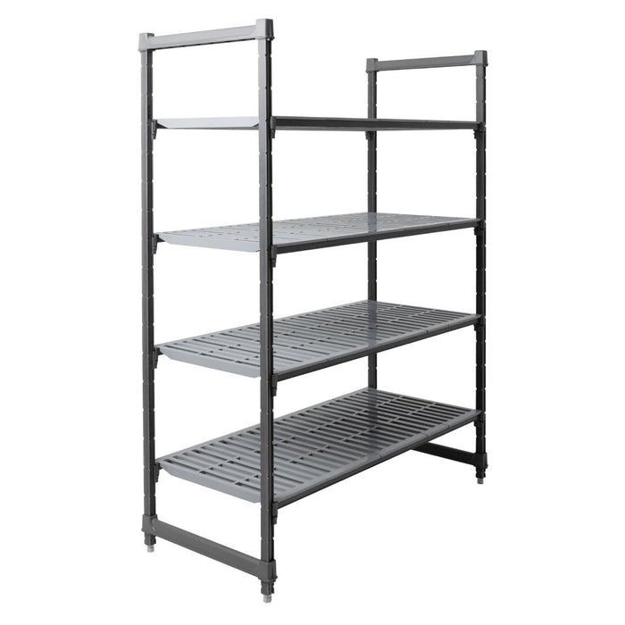Cambro Camshelving Basics Plus 4 Tier Shelving Starter Unit 1830 x 1375 x 610mm Cambro