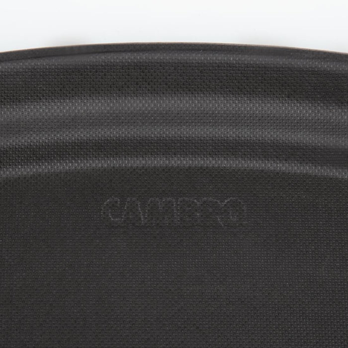Cambro Camtread Large Fibreglass Oval Non-Slip Tray Black 600mm Cambro