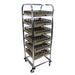 Material: Stainless steel. Size: 1621(H) x 626(W) x 588(D)mm. Capacity: 7 baskets (500x500mm)