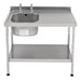 Size: 1000(W) x 600(D)mm | Self Assembly