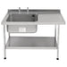 Size: 1200(W) x 650(D)mm | Self Assembly