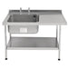 Size: 1500(W) x 650(D)mm | Self Assembly