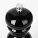 Olympia Salt Or Pepper Grinder Black Hevea Wood 125mm Olympia