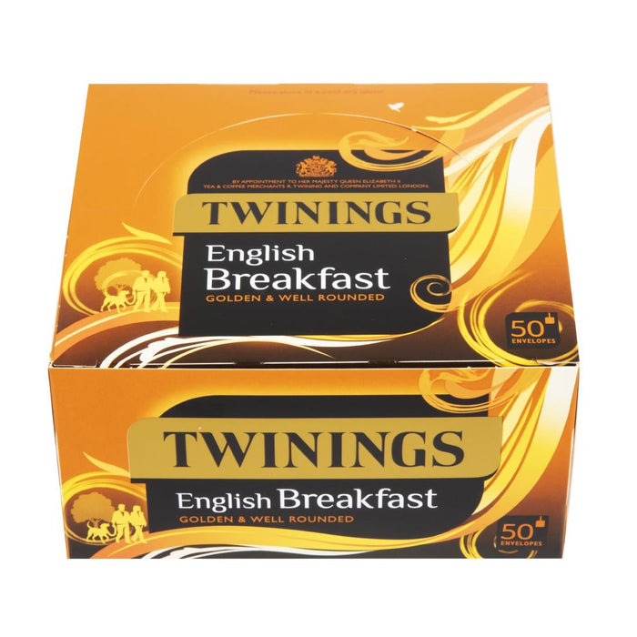 Twinings Traditional English Breakfast Envelopes (6x 50 Pack) Twinings