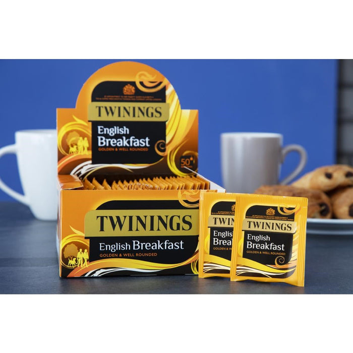 Twinings Traditional English Breakfast Envelopes (6x 50 Pack) Twinings