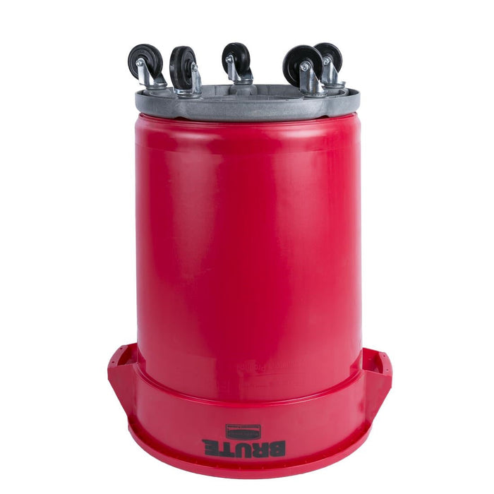 Rubbermaid BRUTE Container Red 121Ltr Brute