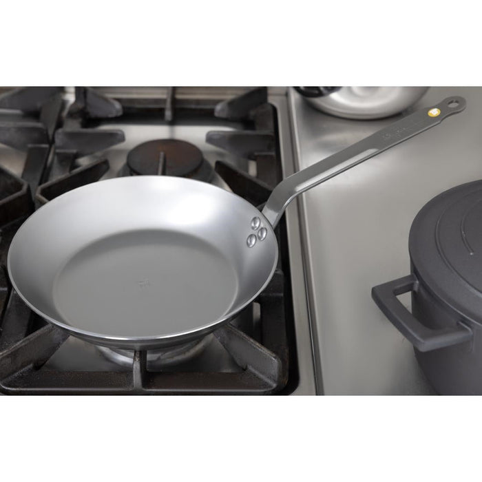 De Buyer Mineral B Black Iron Non-Stick Frying Pan 26cm De Buyer