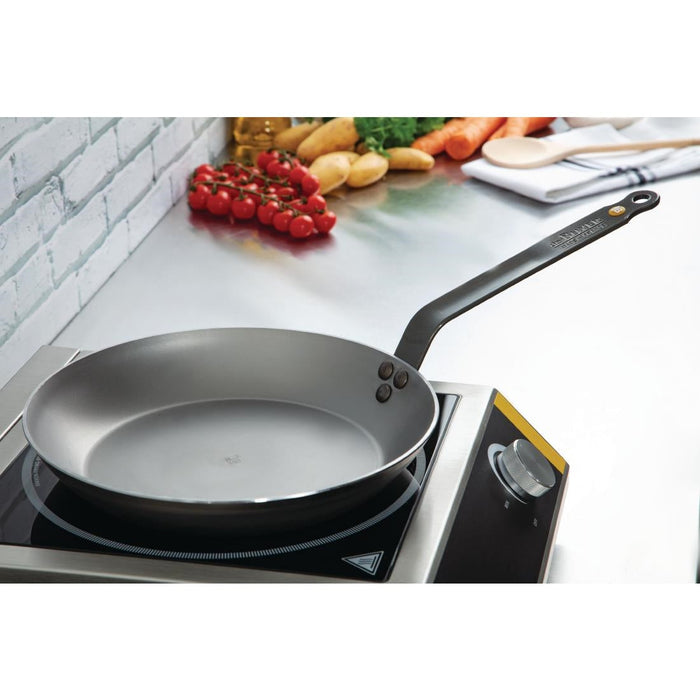 De Buyer Mineral B Black Iron Non-Stick Frying Pan 28cm De Buyer