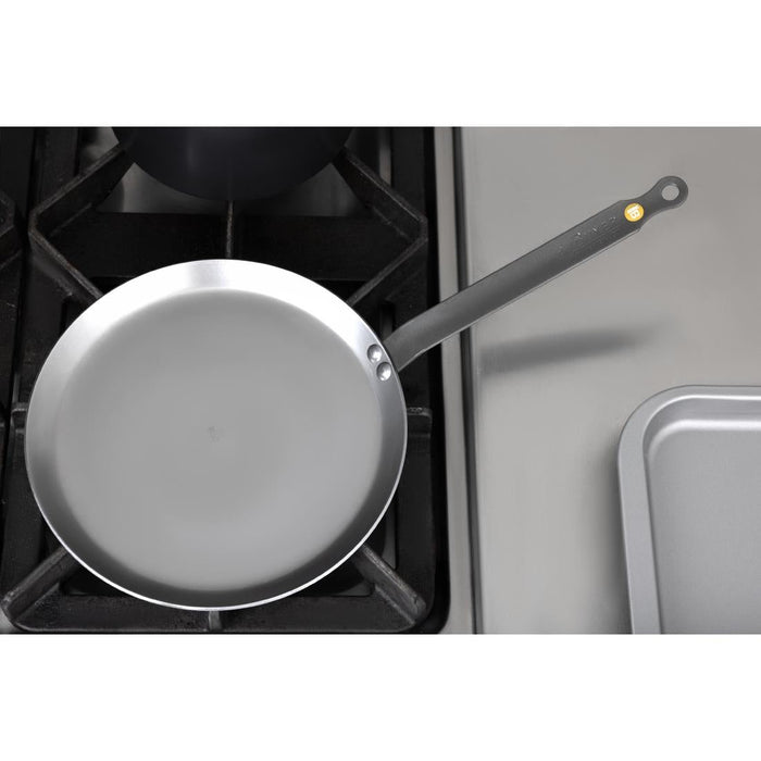 De Buyer Mineral B Black Iron Crepe Pan 24cm De Buyer