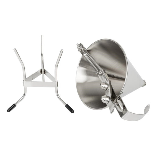 De Buyer Stainless Steel Automatic Piston Funnel 1.5ltr De Buyer