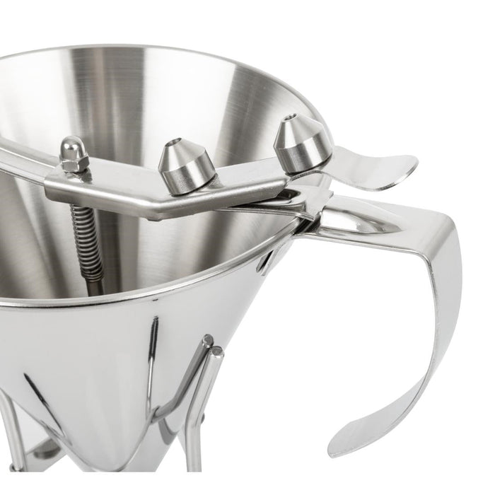 De Buyer Stainless Steel Automatic Piston Funnel 1.5ltr De Buyer