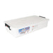 Capacity: 40Ltr. Material: Polypropylene. Includes lid and coloured clips