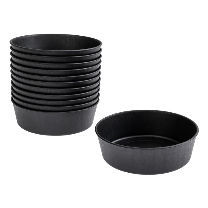 Matfer Bourgeat Exoglass Mini Pie Moulds Plain 100mm (12 Pack) Matfer Bourgeat