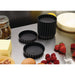 Matfer Bourgeat Exoglass Round Fluted Tartlet Mould 100mm (12 Pack) Matfer Bourgeat