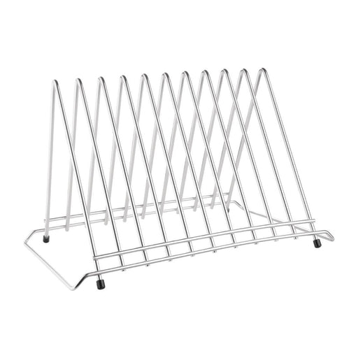 Hygiplas Heavy Duty Chopping Board Rack 10 Slots Hygiplas