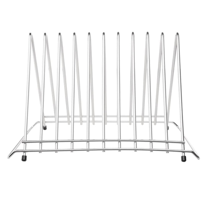 Hygiplas Heavy Duty Chopping Board Rack 10 Slots Hygiplas