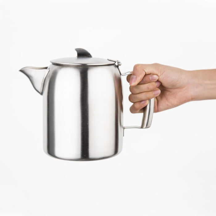 Olympia Airline Teapot Stainless Steel 1.6Ltr Olympia