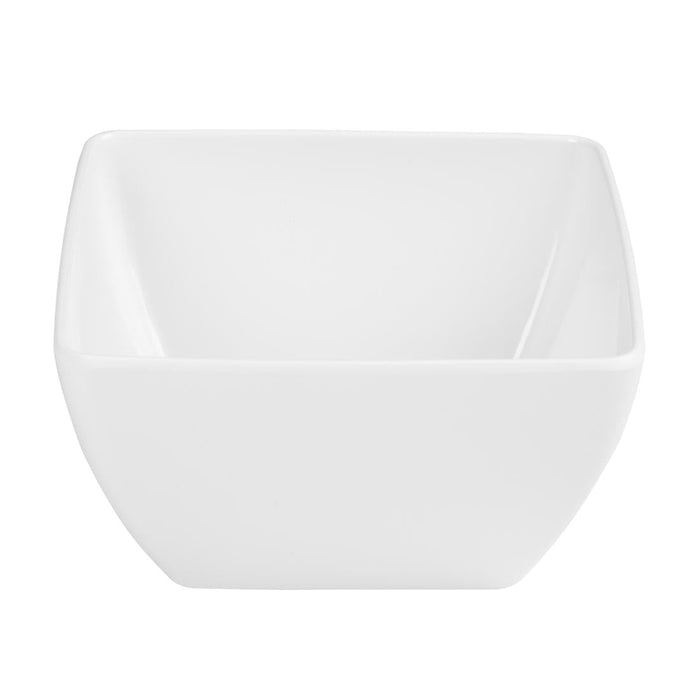 Olympia Kristallon Curved White Melamine Bowl 8" Olympia