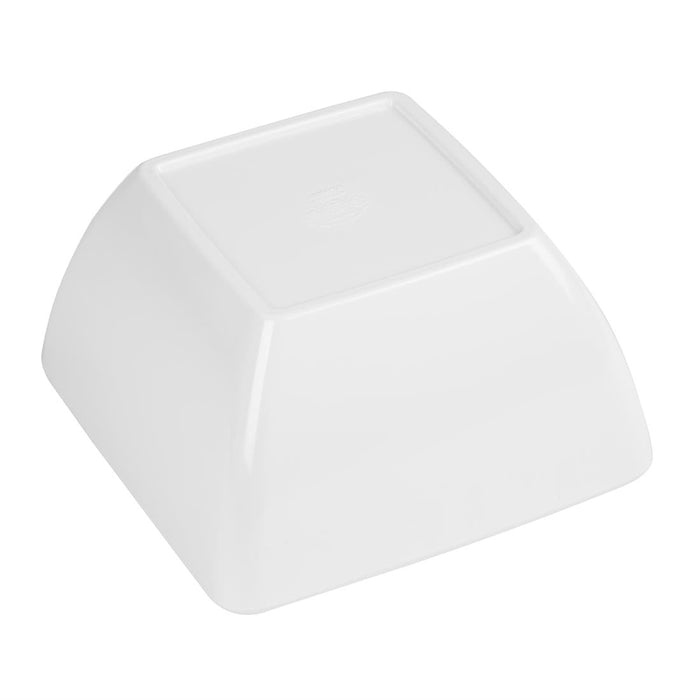 Olympia Kristallon Curved White Melamine Bowl 8" Olympia