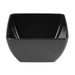 Olympia Kristallon Curved Black Melamine Bowl 8" Olympia