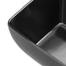 Olympia Kristallon Curved Black Melamine Bowl 8" Olympia