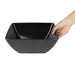 Olympia Kristallon Curved Black Melamine Bowl 11" Olympia