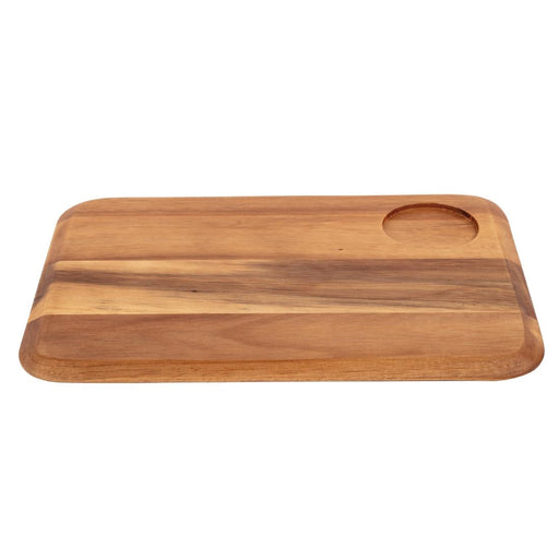 Olympia Rounded Acacia Wooden Serving Board Olympia