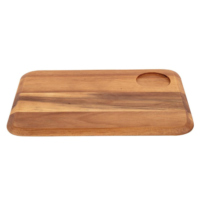 Olympia Rounded Acacia Wooden Serving Board Olympia