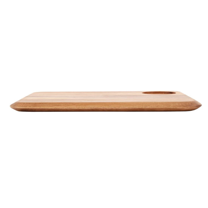 Olympia Rounded Acacia Wooden Serving Board Olympia