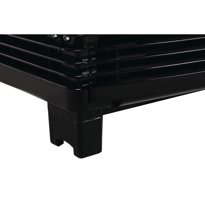 Polar C-Series Energy Efficient Curved Door Display Fridge Black 86Ltr Polar