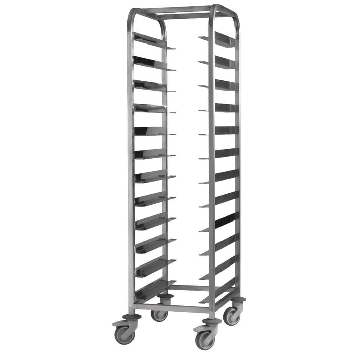 Material: Stainless steel. Size: 1700(H) x 510(W) x 640(D)mm. Capacity: 12 trays / 120kg
