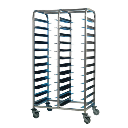 Material: Stainless steel. Size: 1700(H) x 930(W) x 640(D)mm. Capacity: 24 trays / 240kg