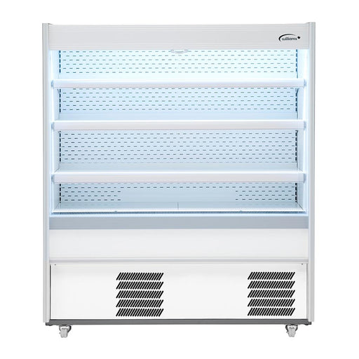 Stainless Steel Finish. 3 Shelves. Model: R150-SCN