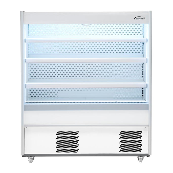 Stainless Steel Finish. 3 Shelves. Model: R150-SCN