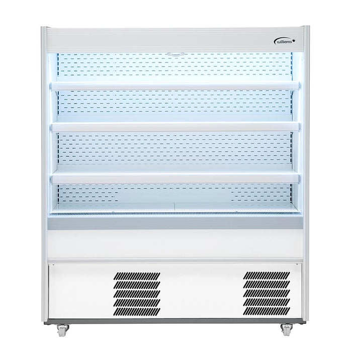 White Finish. 3 Shelves. Model: R150-WCN