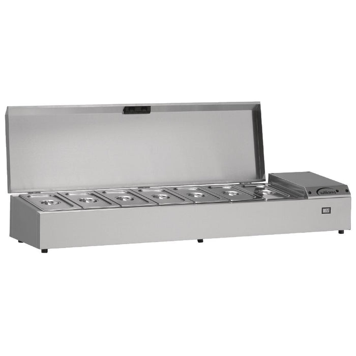 Stainless Steel finish. 7 x 1/3 Gastronorm