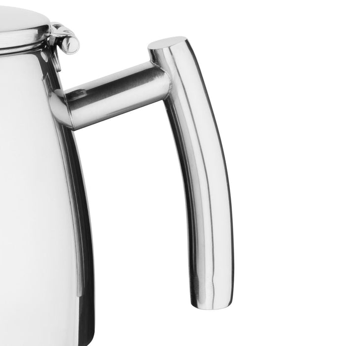 Olympia Conical Insulated Stainless Steel Teapot with Filter 600ml Olympia