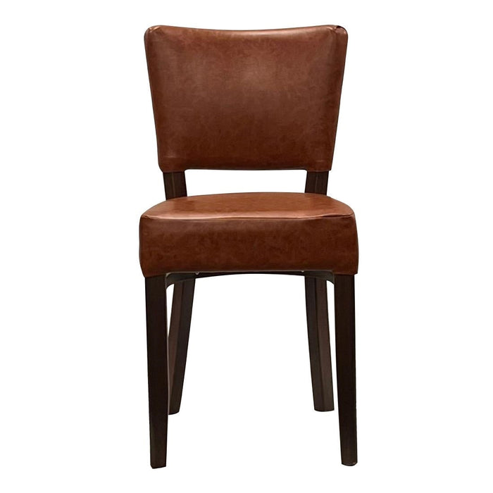 Oregon Dining Chair with Bison Tan Vinyl (2 Pack) Everyday