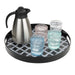 Olympia Kristallon PC Round Non Slip Tray With Handles 405mm Olympia