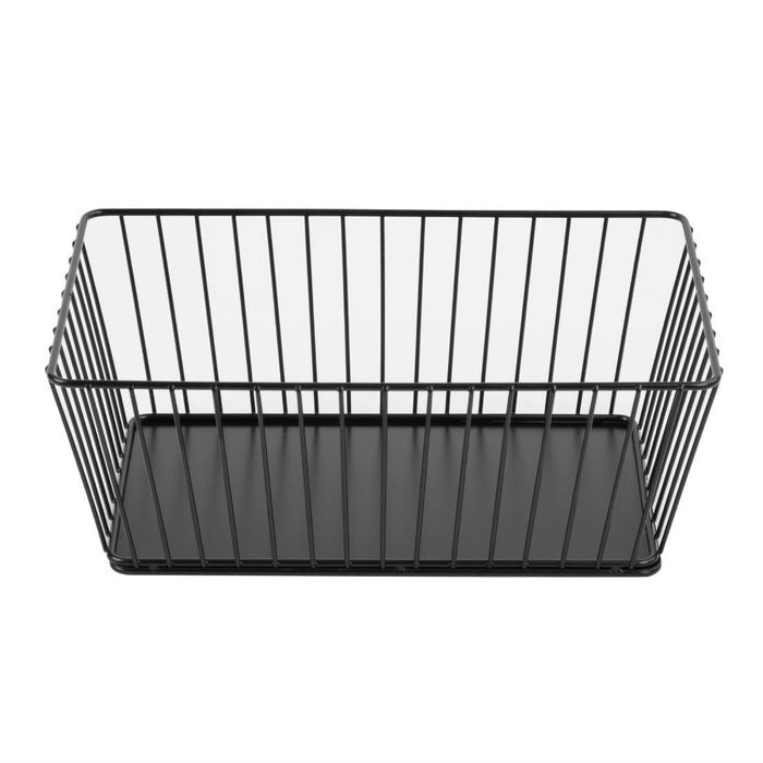 Olympia Wire Food Display Tray Rectangular Black 280x180x100mm Olympia