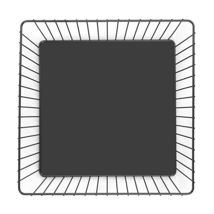 Olympia Wire Food Display Tray Square Black 280x280x100mm Olympia