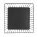 Olympia Wire Food Display Tray Square Black 230x230x100mm Olympia