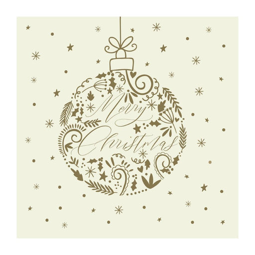 Christmas Lunch Napkin | 3Ply | 1/4 Fold | Pack Quantity: 600