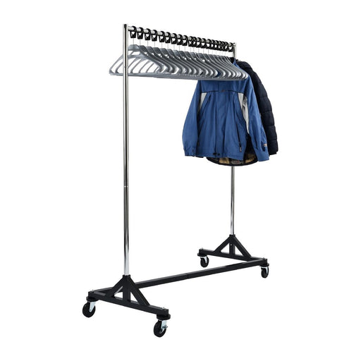 Supplied with 20 anti-theft hangers. Tested to take up to 150kg