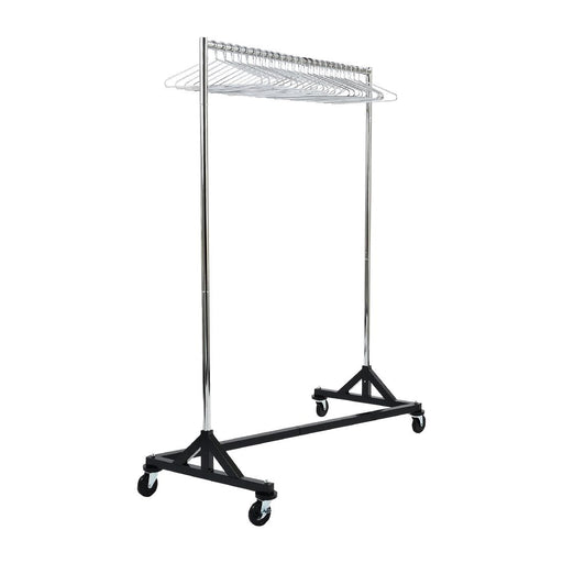 Supplied with 25 hangers. Tested to take up to 150kg