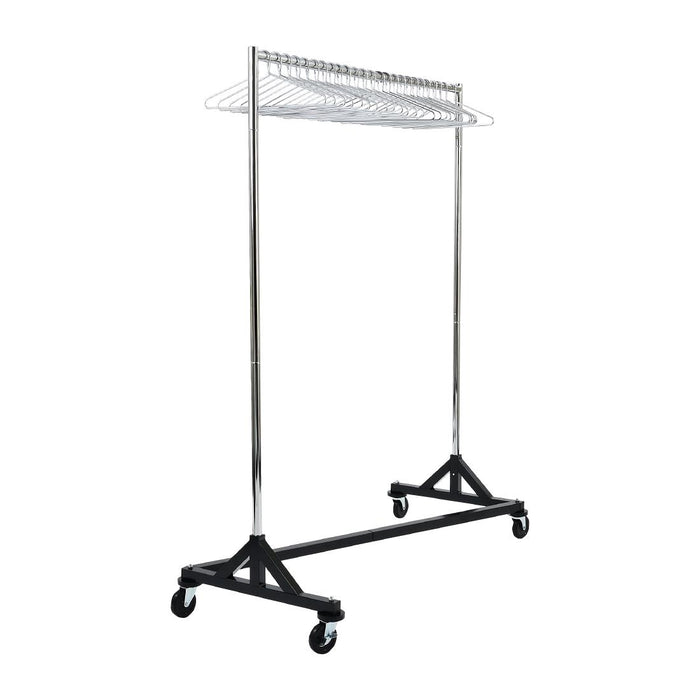 Supplied with 25 hangers. Tested to take up to 150kg
