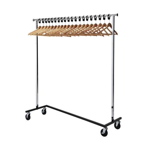 Includes 20 wooden anti-theft hangers