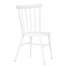 Bolero Windsor Aluminium White Chairs White (4 Pack) Bolero
