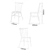 Bolero Windsor Aluminium White Chairs White (4 Pack) Bolero