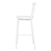 Bolero Windsor Aluminium White High Stools (2 Pack) Bolero
